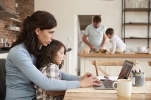 Organización: Cómo trabajar en casa con niños sin volverse loco